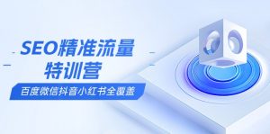 SEO精准流量特训营,百度微信抖音小红书全覆盖,带你搞懂搜索优化核心技巧-创新Ovo