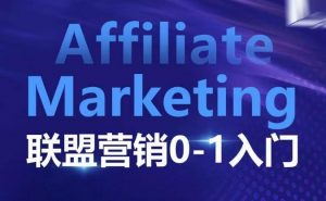 ​​​​​​Affiliate Marketing联盟营销0-1入门，联盟营销基本逻辑 联盟平台逻辑及联盟客逻辑全面详解-创新Ovo