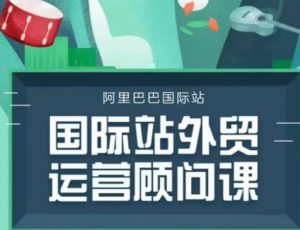 国际站运营顾问系列课程,一套完整的运营思路和逻辑-创新Ovo