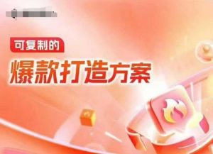 天猫电商爆款运营,可复制的爆款打造方案(线下内训课录音+字幕)-创新Ovo