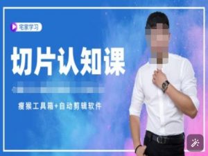 切片认知课+赠(资料包+送授权)-直播切片教程-创新Ovo