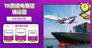 2025TK跨境电商选品趋势0到1店铺搭建最全实操讲解，轻松在家把货卖出国-创新Ovo