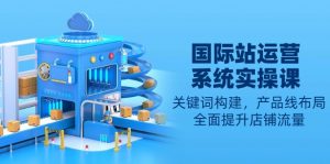 国际站运营系统实操课：关键词构建，产品线布局，全面提升店铺流量-创新Ovo