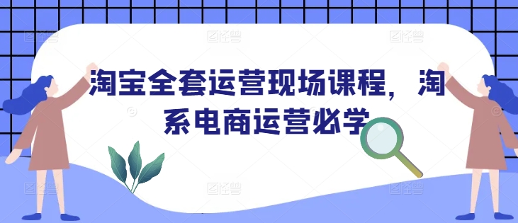 淘宝全套运营现场课程，淘系电商运营必学-创新Ovo