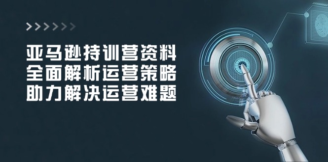 亚马逊持训营资料，全面解析运营策略，助力解决运营难题-创新Ovo
