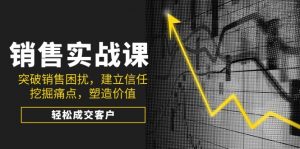 销售实战课,突破销售困扰,建立信任,挖掘痛点,塑造价值,轻松成交客户-创新Ovo