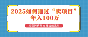 2025年如何通过“卖项目”实现100万收益:最具潜力的盈利模式解析-创新Ovo