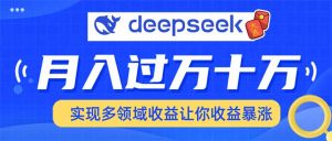 用DeepSeek席卷各大平台，快速上手实现多领域，让你收入猛增-创新Ovo