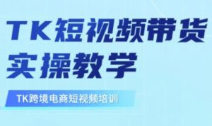 东南亚TikTok短视频带货,TK短视频带货实操教学-创新Ovo