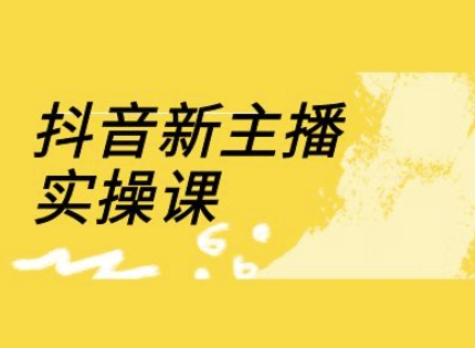 抖音新主播实操课，直播间流量运营线上实操课(18节)-创新Ovo
