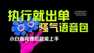 爆火全网的开车导航骚气语音包,只要执行就出单，小白看完课程就能实操...-创新Ovo