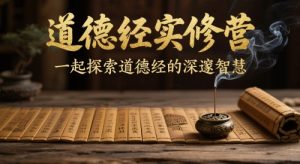 道德经实修营,一起探索道德经的深邃智慧-创新Ovo