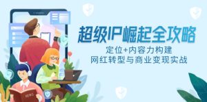 超级IP崛起全攻略,定位+内容力构建,网红转型与商业变现实战-创新Ovo