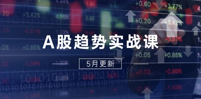 A股趋势实战课：主力动向+政策红利，2025全年策略5月更新-创新Ovo