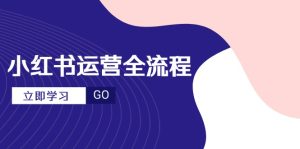 小红书运营全流程,爆款选题文案,视频制作技巧,进阶达人宝典-创新Ovo