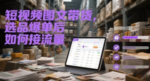 短视频图文带货,选品爆单后如何接流量-创新Ovo