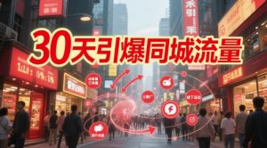 30天引爆同城流量:团购篇 认知篇 流量篇 来客篇 达人篇 老板人设IP篇 投流篇-创新Ovo