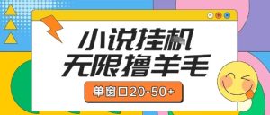 最新小说挂G自撸玩法本人实操单窗口20-50+可矩阵放大操作【揭秘】-创新Ovo