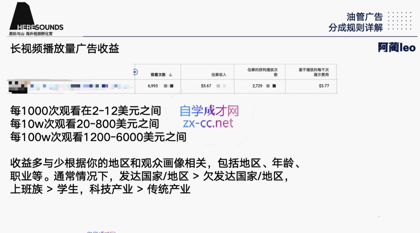 阿蔺Leo·跨境油管视频YouTube实训营(更新2025)-创新Ovo