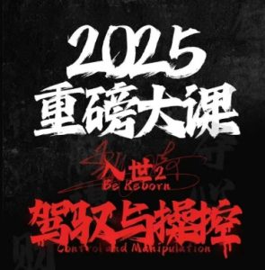 2025重磅大课,入世2,驾驭与控制-创新Ovo