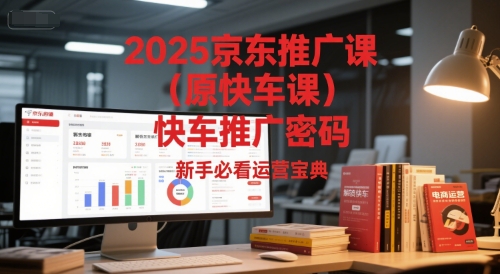 2025京东推广课(原快车课)解锁京东快车推广密码，新手必看运营宝典-创新Ovo