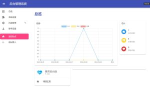 景昇个人主页源码后台版-创新Ovo