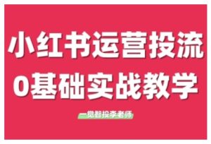 小红书运营投流，小红书广告投放从0到1的实战课，学完即可开始投放(更新)-创新Ovo