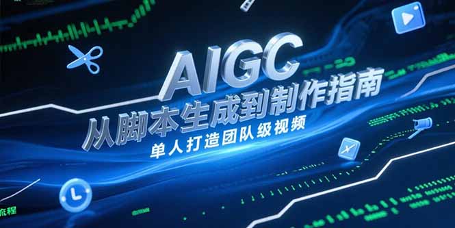 AIGC视频制作指南，从脚本生成到剪辑全流程，单人打造团队级视频-创新Ovo