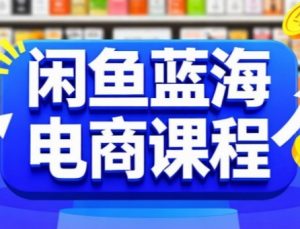 闲鱼蓝海电商课程,手把手助你快速上手,轻松实现闲鱼稳定盈利-创新Ovo
