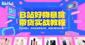 B站好物悬赏带货实战教程,平台流量大,抓住这波带货红利,别再盯着抖音内卷了-创新Ovo