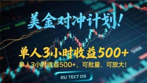 长久稳定的撸美金项目，平均3小时收入 500+，可公司实地考察实地操作！-创新Ovo