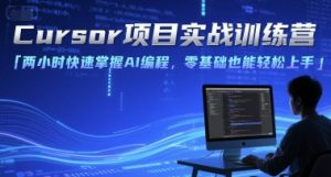 Cursor项目实战训练营,两小时快速掌握AI编程,零基础也能轻松上手-创新Ovo