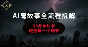 AI鬼故事从0到1全流程拆解，非常详细，全是干货-创新Ovo
