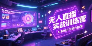 无人直播实操训练营,从设备搭建到话术,AI系统五代操作指南(7月更新-创新Ovo