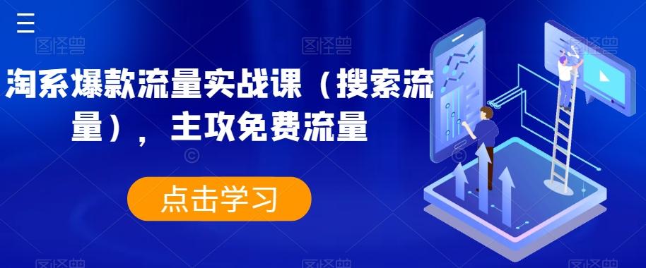 淘系爆款流量实战课（搜索流量），主攻免费流量-创新Ovo
