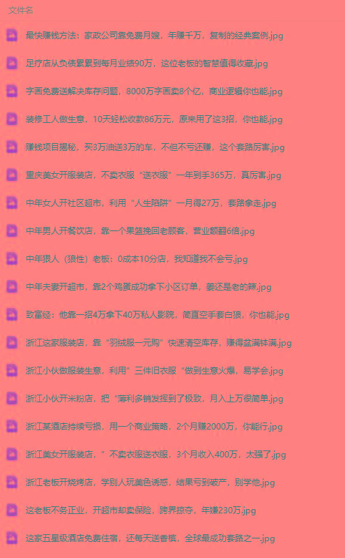 图片[1]-(9607期)真实有效391套商业模式，年入几十到几百万案例解析(电子书+视频+图文)-创新Ovo