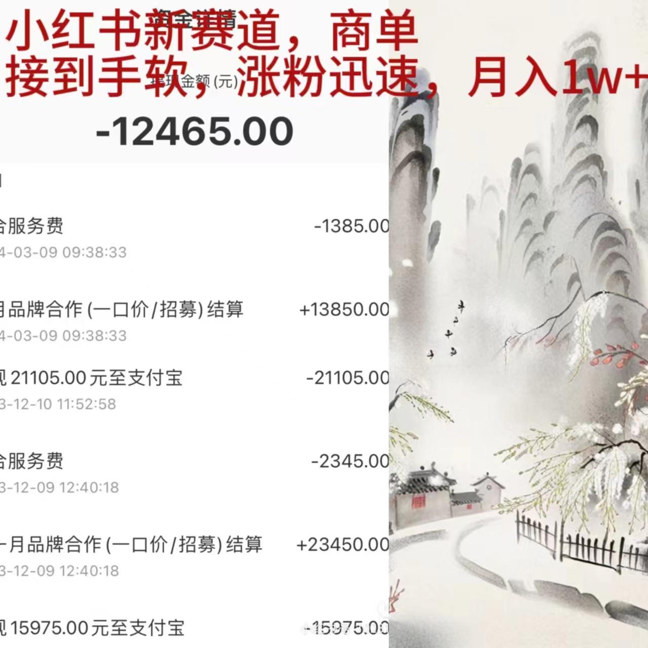 (9476期)小红书新赛道，商单接到手软，涨粉迅速，月入1w+-创新Ovo