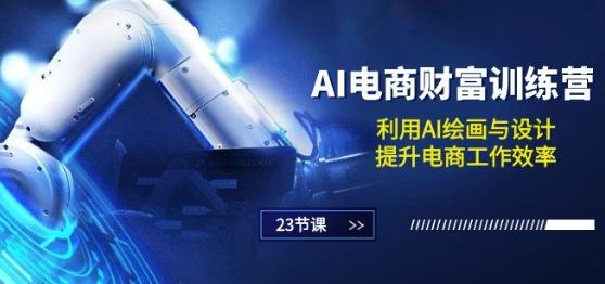 AI电商-财富训练营：利用AI绘画与设计，提升电商工作效率(23节课)-创新Ovo
