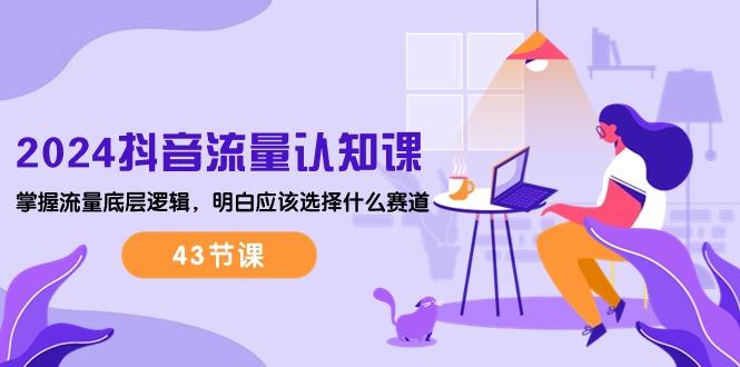 2024抖音流量·认知课：掌握流量底层逻辑，明白应该选择什么赛道 (43节课-创新Ovo