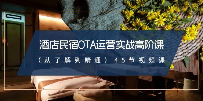 酒店民宿-OTA运营实战高阶课(从了解到精通)45节视频课-创新Ovo