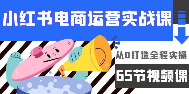 (9724期)小红书电商运营实战课，从0打造全程实操(65节视频课)-创新Ovo