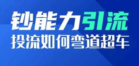 钞能力引流：投流如何弯道超车，投流系数及增长方法，创造爆款短视频-创新Ovo