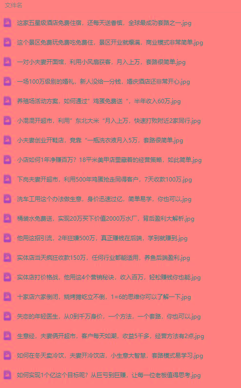 图片[2]-(9607期)真实有效391套商业模式，年入几十到几百万案例解析(电子书+视频+图文)-创新Ovo