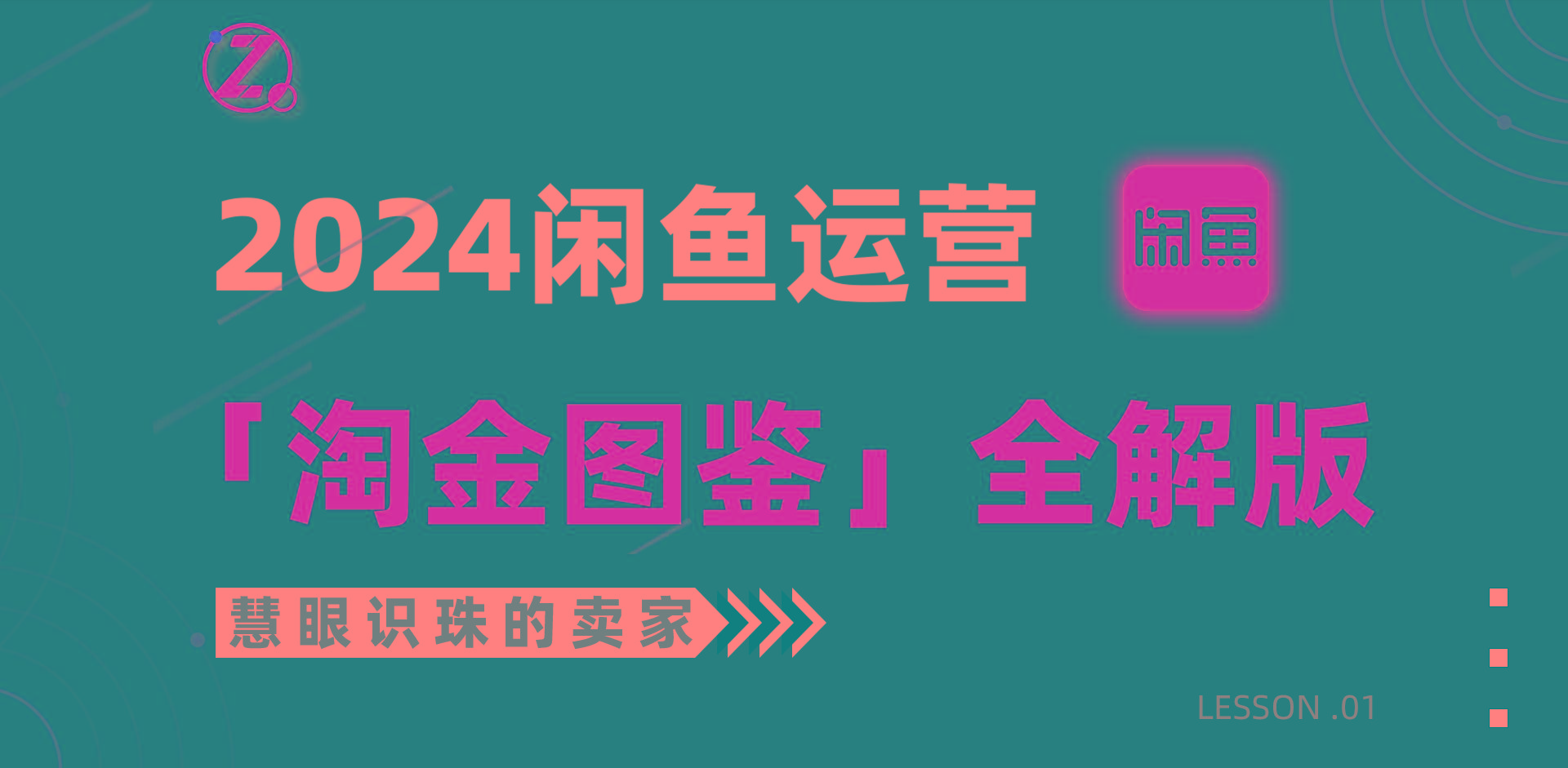 (9738期)2024闲鱼运营，【淘金图鉴】全解版-创新Ovo