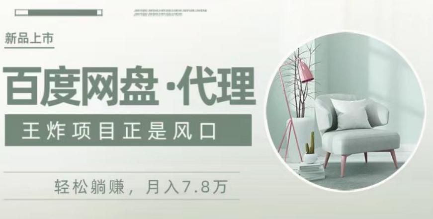 度盘代理，月入7w保姆级全方位教程-创新Ovo