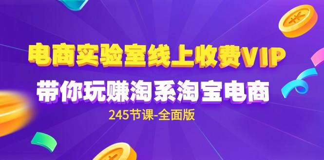 (9859期)电商-实验室 线上收费VIP，带你玩赚淘系淘宝电商(245节课-全面版)-创新Ovo