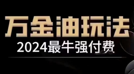 2024最牛强付费，万金油强付费玩法，干货满满，全程实操起飞-创新Ovo
