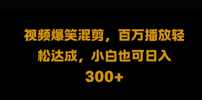 视频号零门槛，爆火视频搬运后二次剪辑，轻松达成日入1k【揭秘】-创新Ovo
