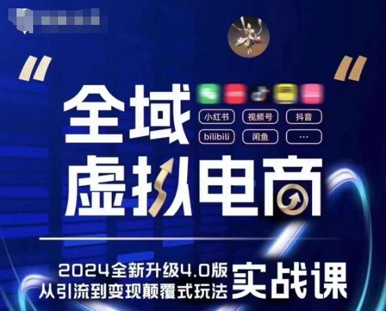 全域虚拟电商4.0 实战为主，理论为辅，5大「黄金赚钱虚拟赛道」，颠覆式的创新玩法交付-创新Ovo