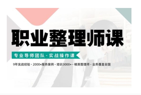 职业整理师培训(新版)，实战操作课-创新Ovo